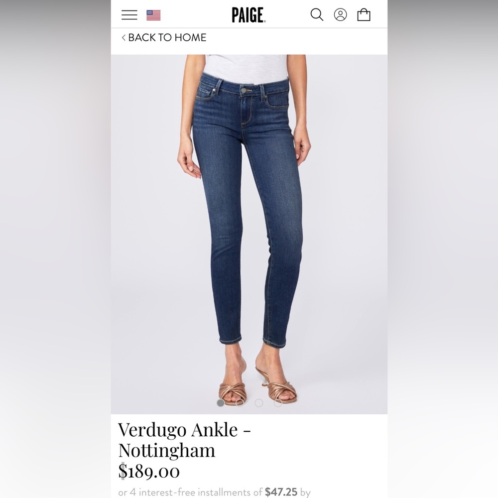 Paige denim jeans